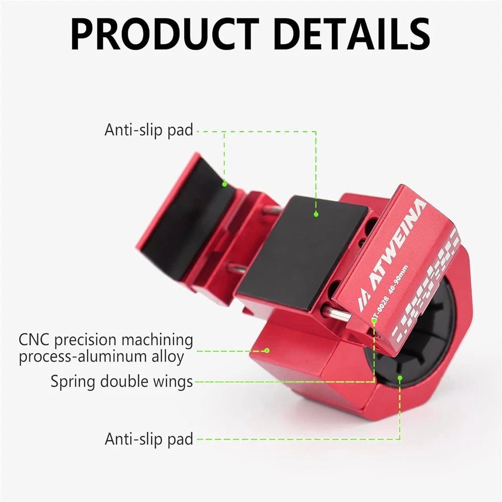 Phone Holder Mount Clamp for Motorcycle Scooter Bicycle (0.59-0.86 Inch)