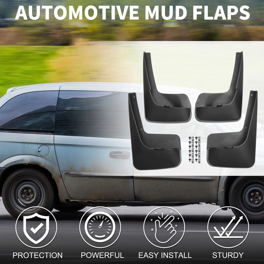 Mud Flaps Splash Guard Replacement for Dodge Grand Caravan (2011–2019)