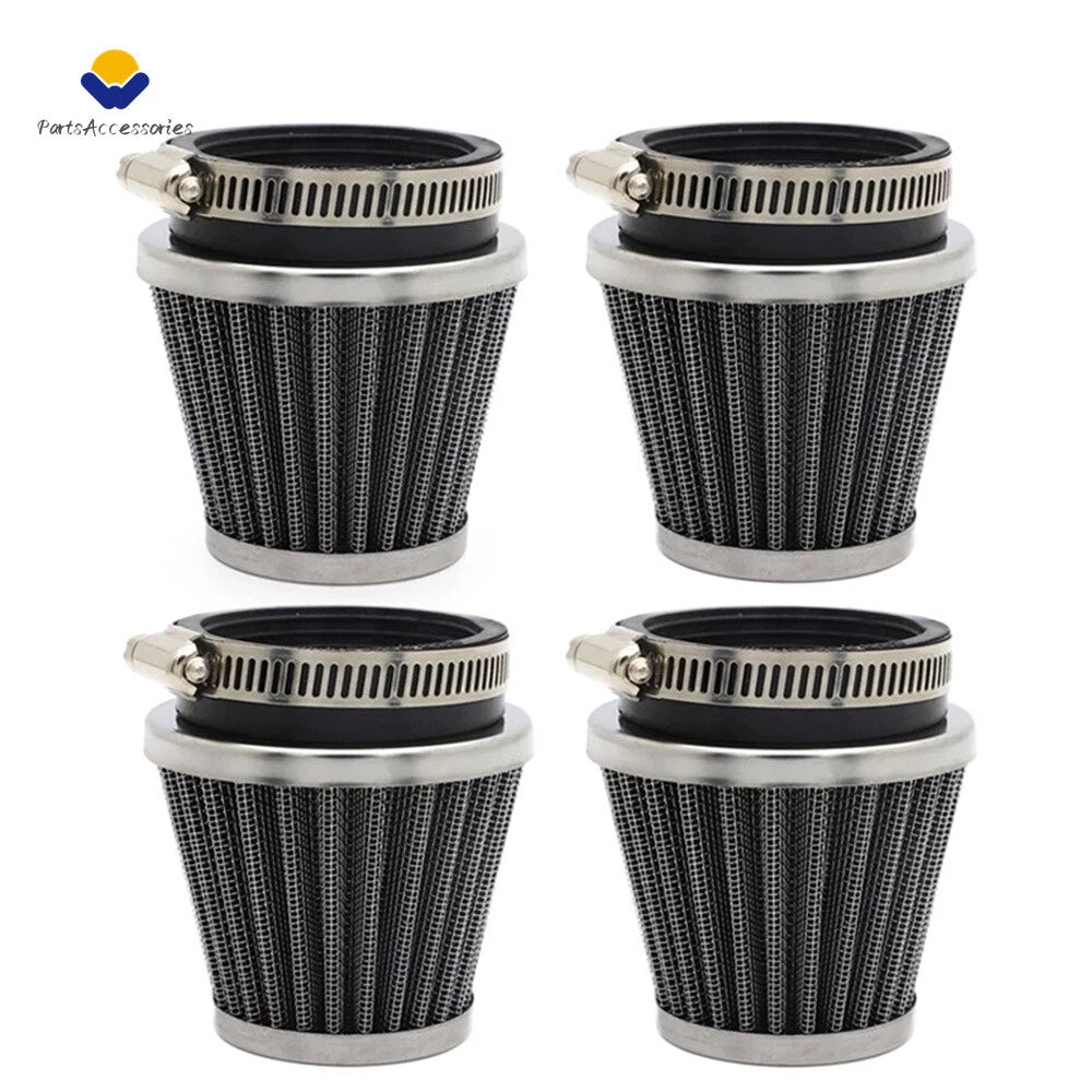 4Pcs 54mm Carburetor Air Filter Cleaner for Kawasaki Honda