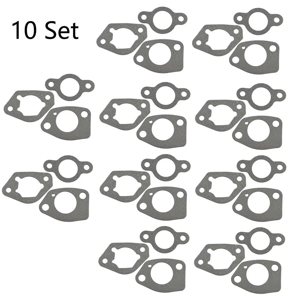 10 Pack Carburetor Gasket Kit for Honda GX390 GX340 (11HP 13HP) 188F