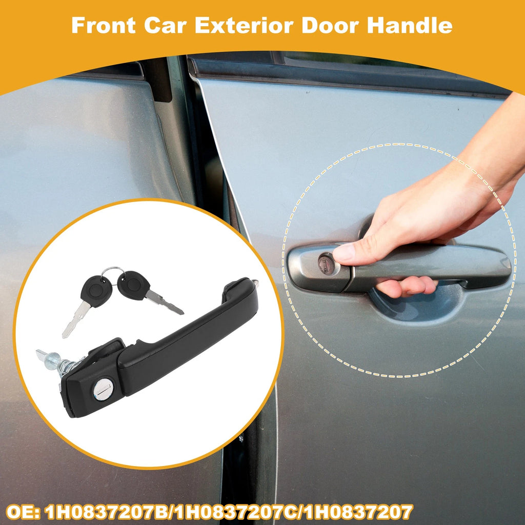 Front Exterior Door Handle Replacement for Volkswagen Jetta (2011–2018)