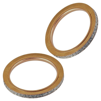 Exhaust Muffler Pipe Gaskets Replacement for Suzuki GS250T GS300L (1980–1985)
