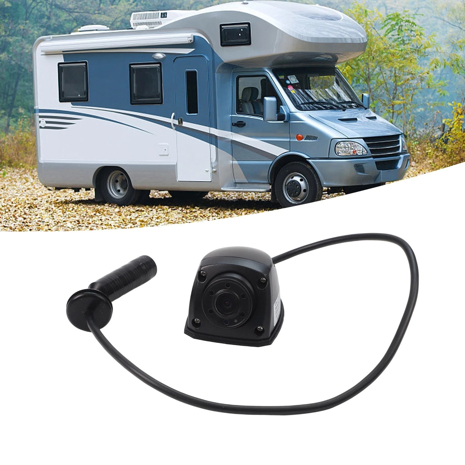 AHD 960P Side-View Reverse Camera for Truck Camper/Bus (4Pin Connector)