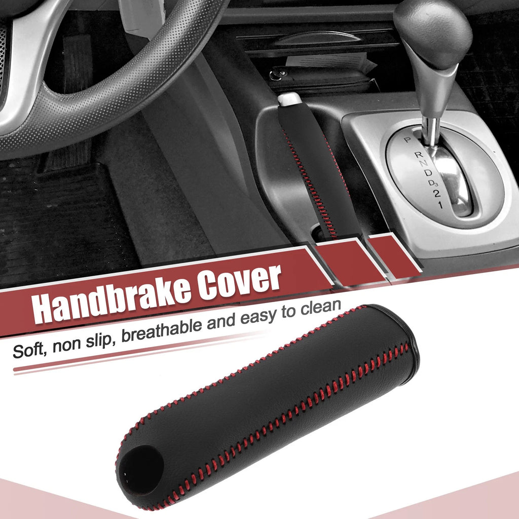 Faux Leather Handbrake Cover Replacement for Subaru Impreza Outback Legacy (2008–2017)
