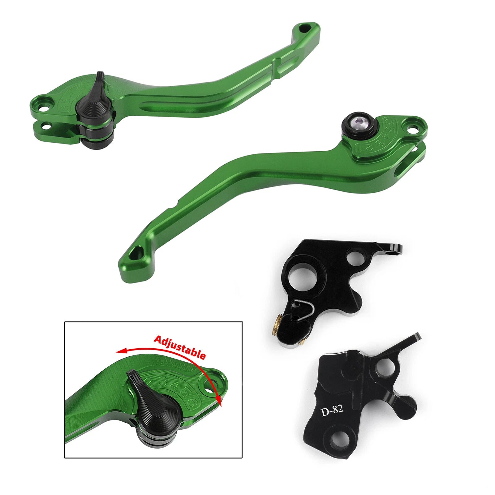 CNC Short Clutch Brake Lever for Ducati Hypermotard 821 939 Scrambler (2014–2019)
