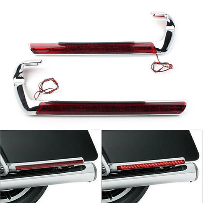 Saddlebag LED Side Marker Light Red Lens for Harley Touring (2014–2020)