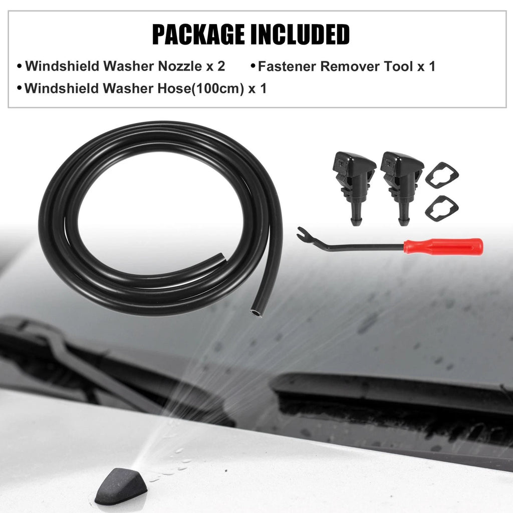 Front Windshield Washer Nozzle Kit for Chrysler 300C (2004–2010)