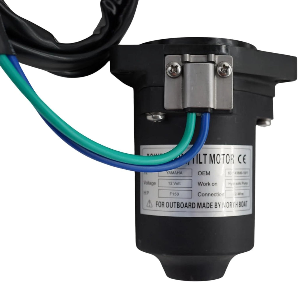 Power Tilt Trim Motor for Yamaha Outboards 115 150 HP (63P-43880, 6EK-43880)