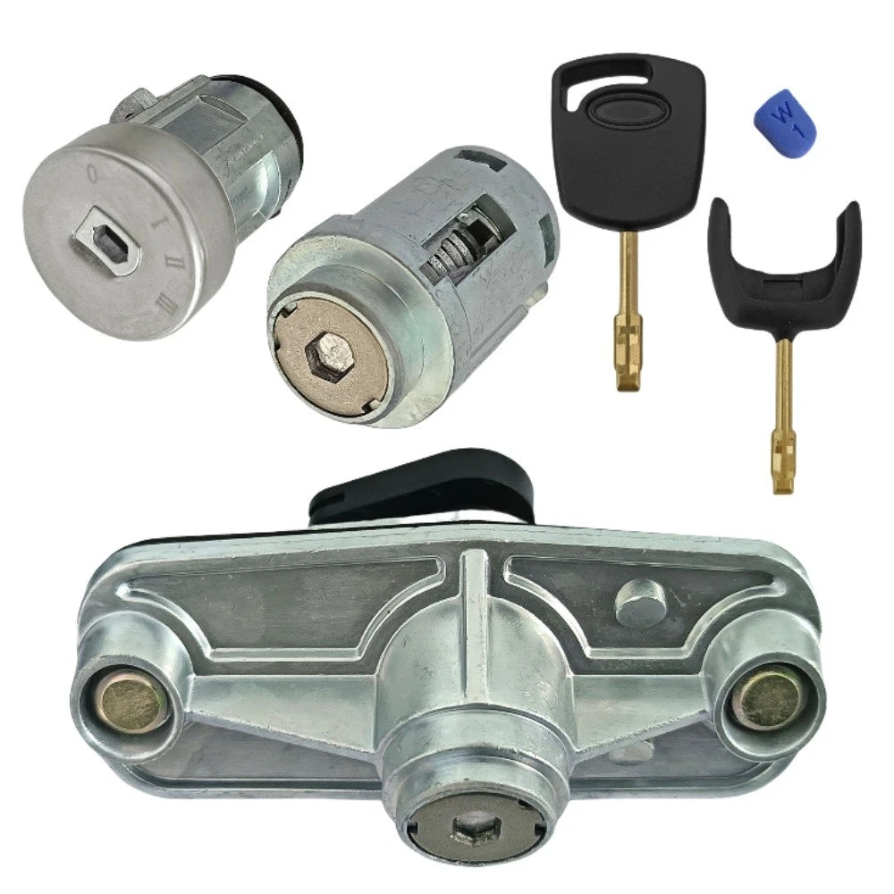 Set of 2 Ignition Switch Door Lock Cylinders for Ford Mondeo (2001–2007)