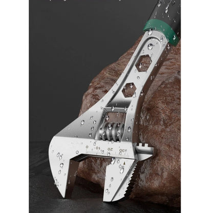 Adjustable Wrench Set 6 in 8 in 10 in Dual Function Chrome Vanadium Steel