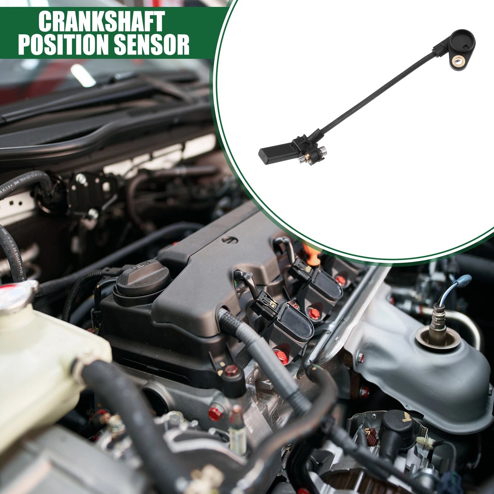 Engine Crankshaft Position Sensor Replacement for BMW 135i 3.0L (2011–2013)