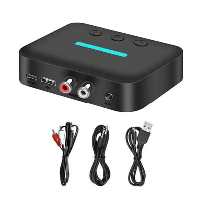 Bluetooth Receiver RCA 3.5mm AUX Wireless Audio Adapter for Vehicles