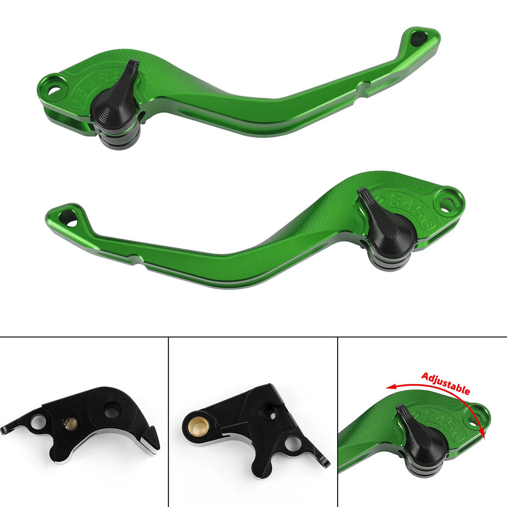 CNC Short Clutch Brake Lever for Suzuki GSXR600 750 (2006–2010) GSXR1000 (2005–2006) T9
