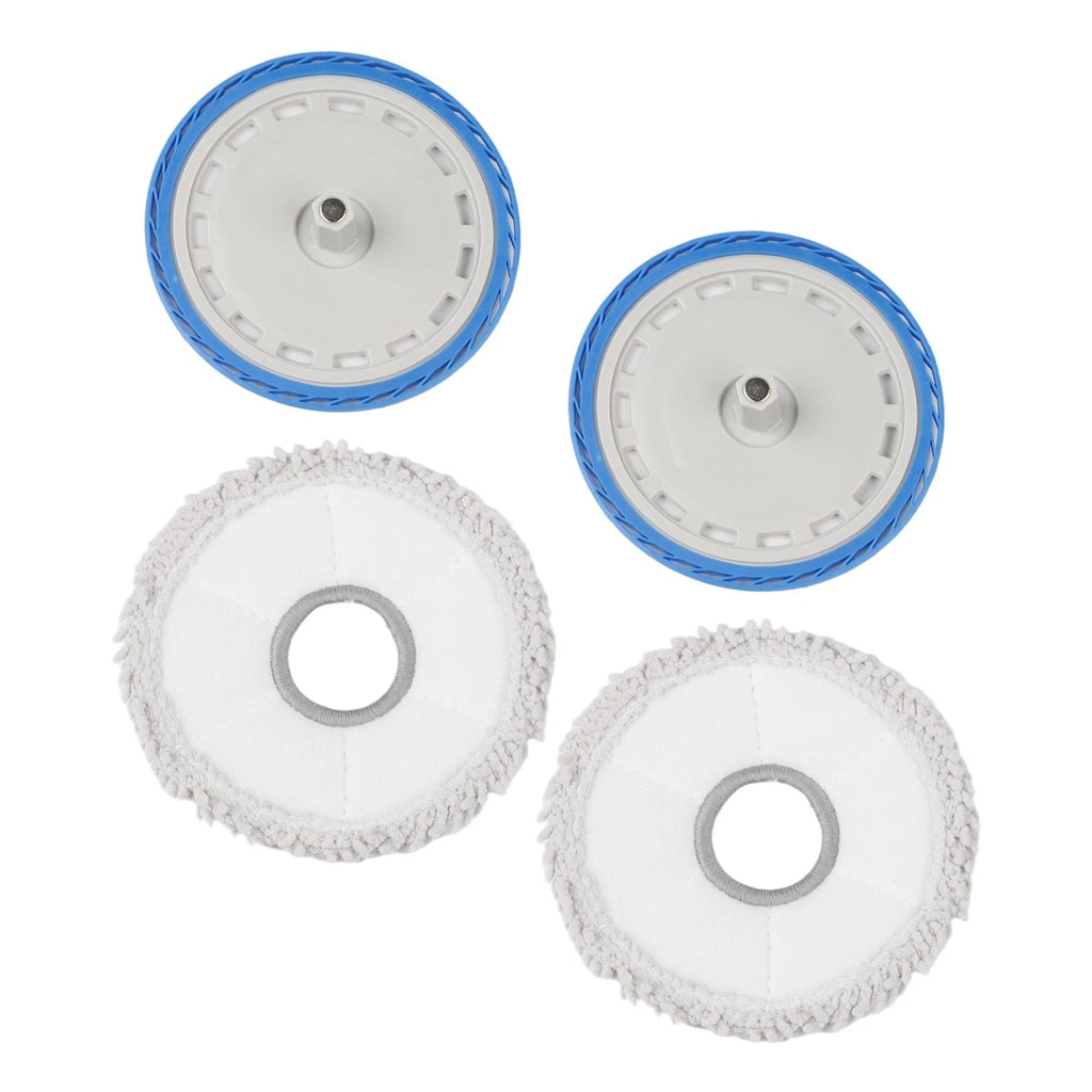 Mop Cloths and Bracket Holder for Ecovacs DEEBOT Pro