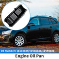 Engine Oil Pan Replacement for Chevrolet C1500 (1991–1999) Steel Black