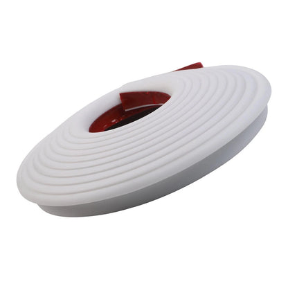 12 Inch RV Rain Gutter Drip Rail with Strong Backing for Durability