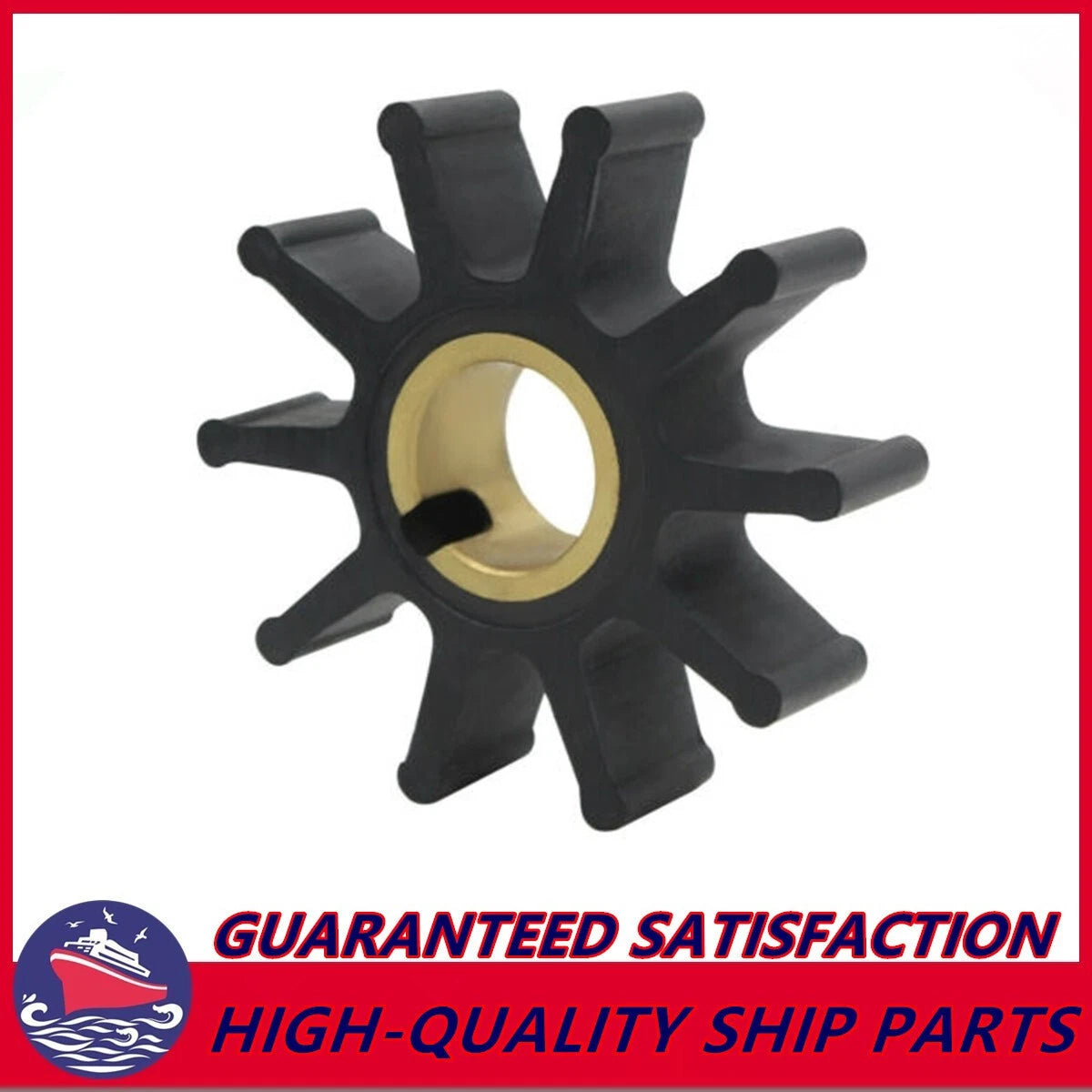 Water Pump Impeller for Chrysler 35 HP Marine Outboards (F40065, 18-3084)