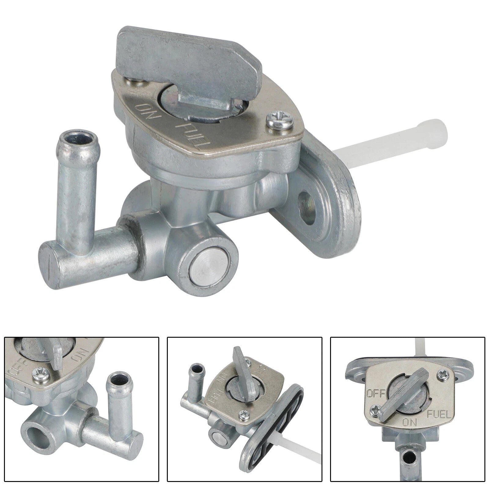 Gas Tank Fuel Cock Valve Petcock for Kawasaki KX125 KX250 (1992–1998) 51023-1182