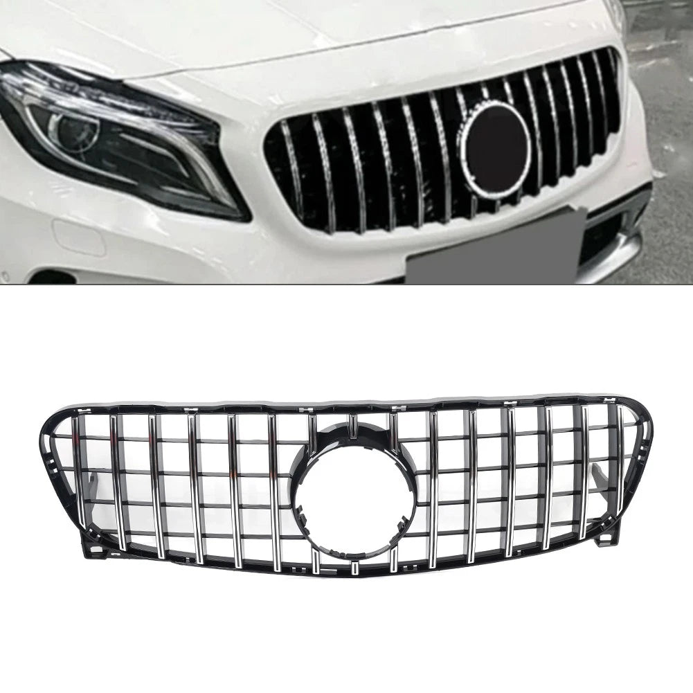 GTR Style Front Bumper Grill for Mercedes Benz GLA-Class X156 (2014–2016)