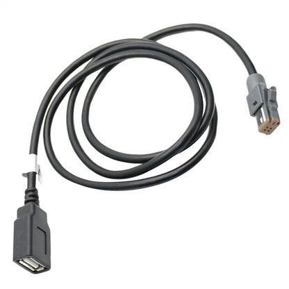 Aux Audio Input Media Data Wire Plug USB Adapter for Subaru PR43 MR52