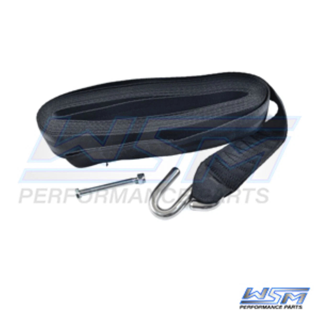 2" x 20' Trailer Winch Strap for WSM (650-160) with Stainless Hook