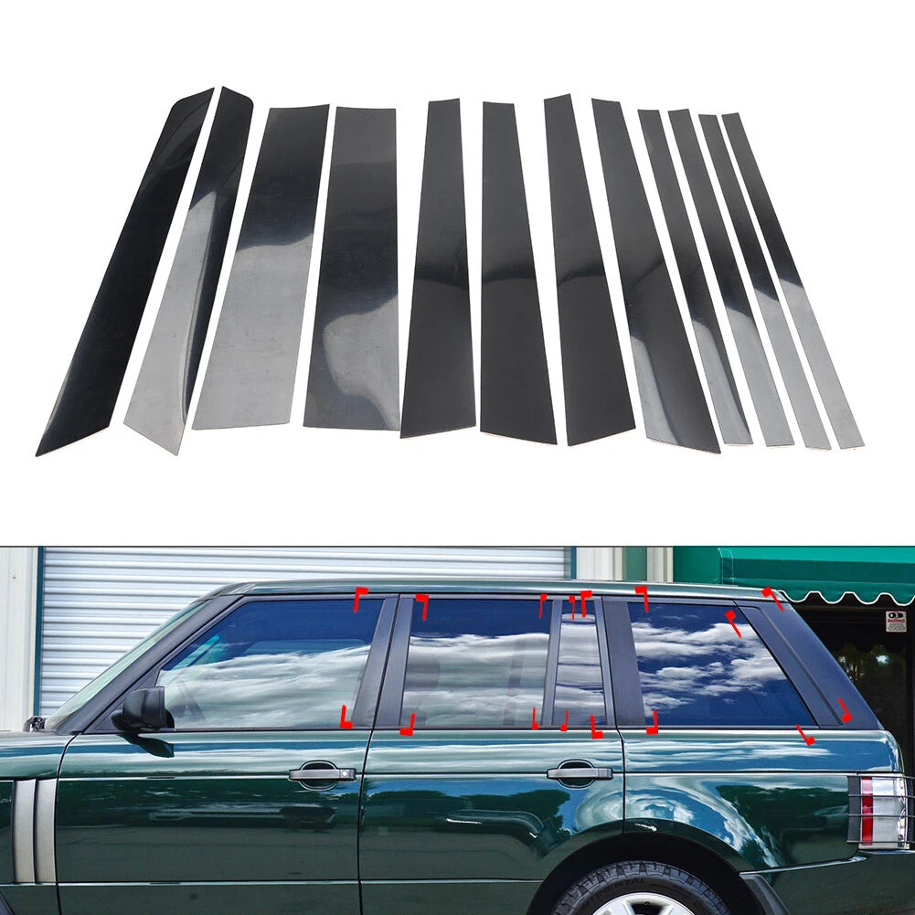 Pillar Post Door Window Cover Trim for Land Rover Range Rover HSE (2002–2012)