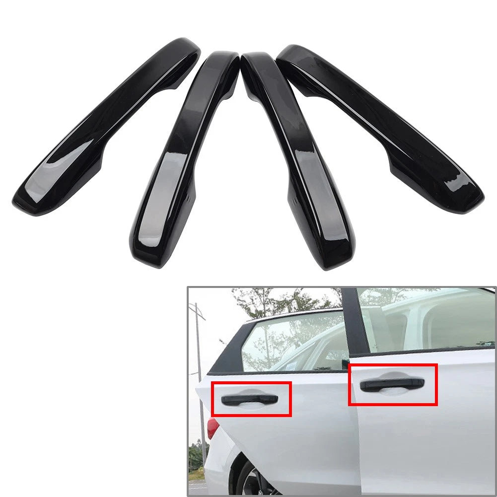 Outer Door Handle Cover Trim for Honda Civic (2022–2023) Gloss Black
