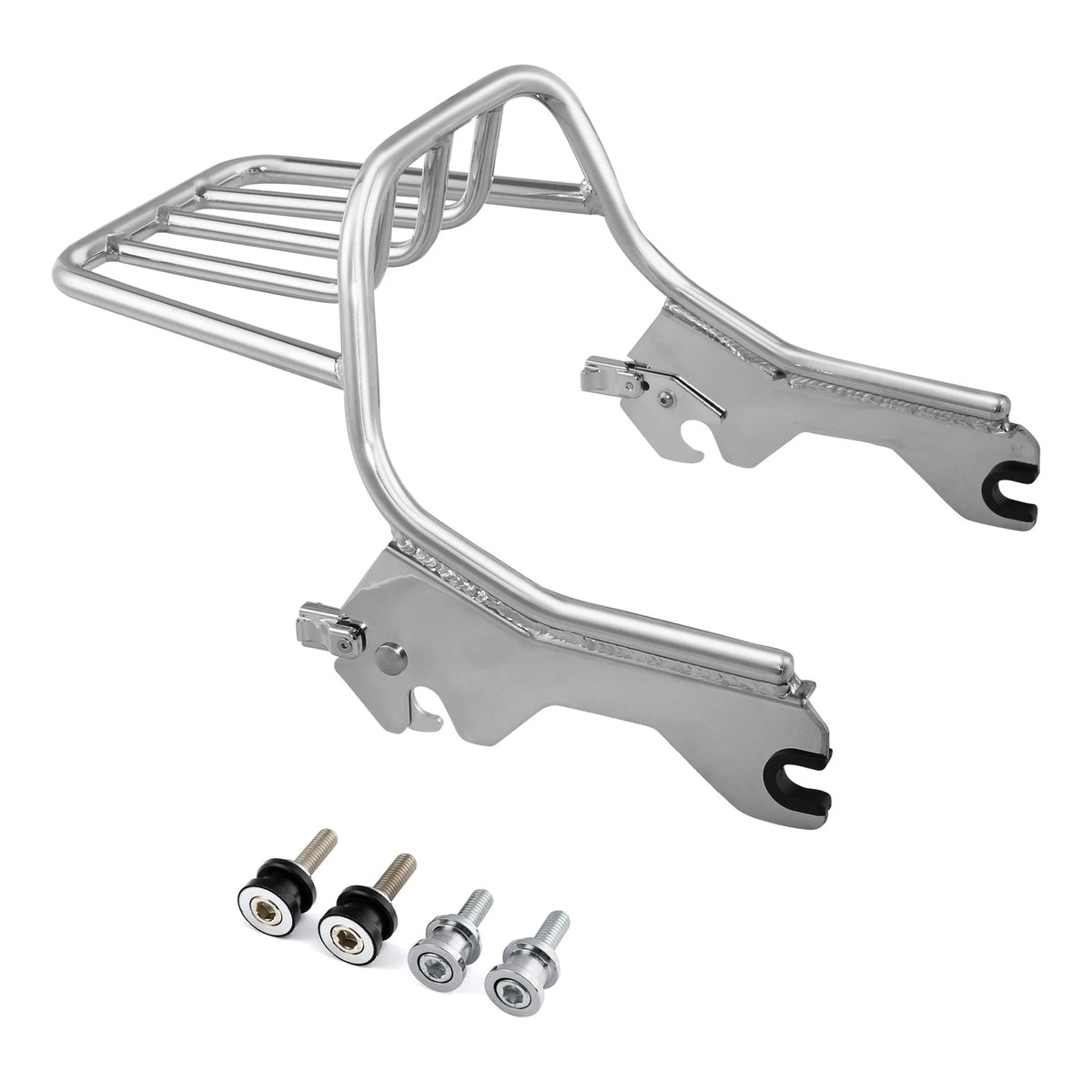 Luggage Rack Docking Hardware Kit for Harley Low Rider FXLRST (2018–2025) Chrome