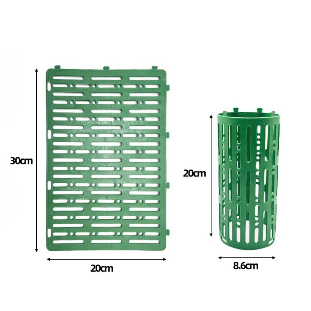 8 Pack Adjustable Tree Trunk Safety Guards for Garden Protection