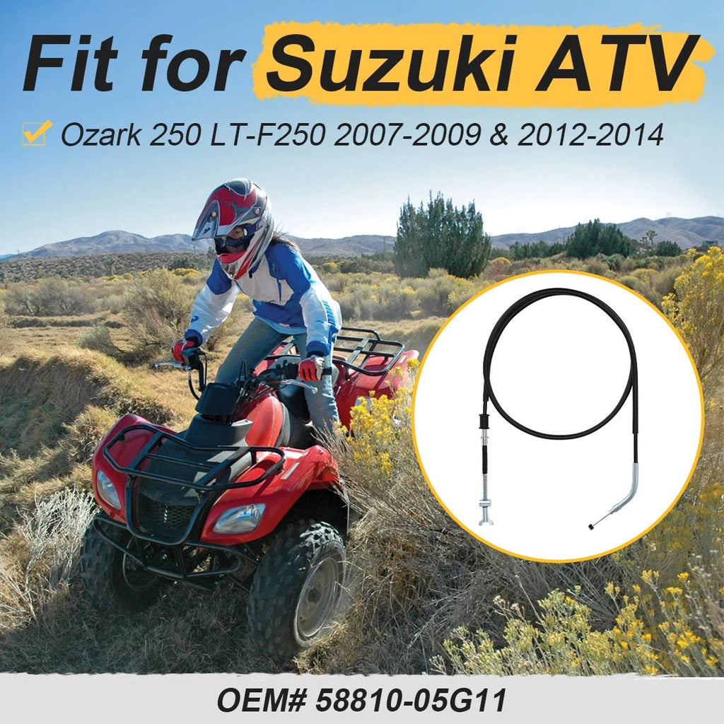 Brake Cable Rear Parking for Suzuki Ozark 250 (2007–2014) #58810-05G11