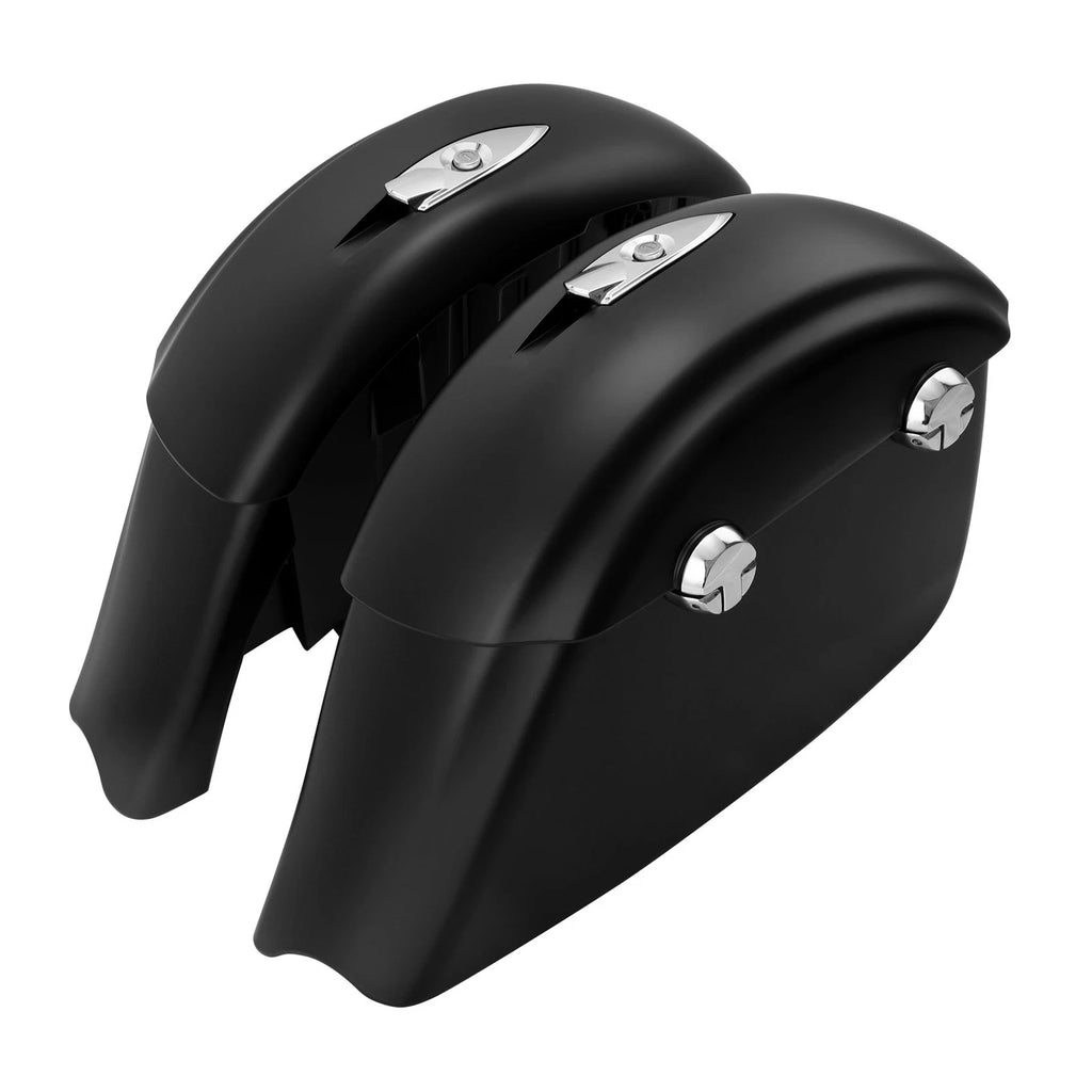 Matte Black Saddlebags with Electronic Latch for Indian Springfield (2016–2024)