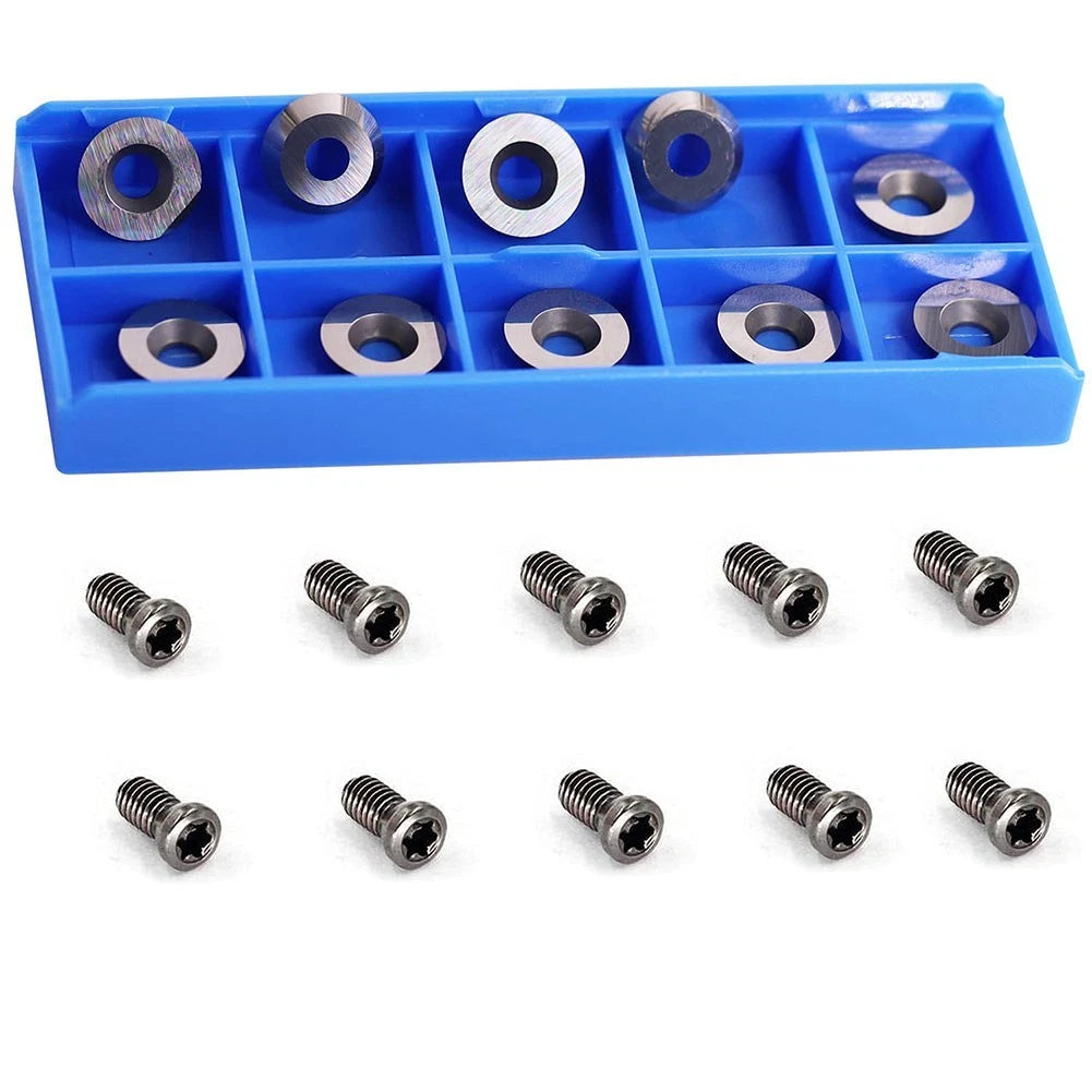 Pack of 10 Round Cutting Blades 12mm for General Woodworking Tasks