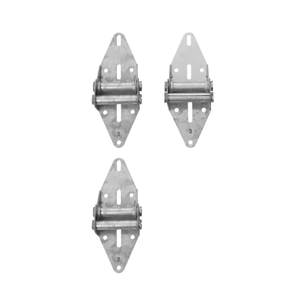 Galvanized Metal Hinge 187mm for Overhead Garage Doors (No Specific Years)