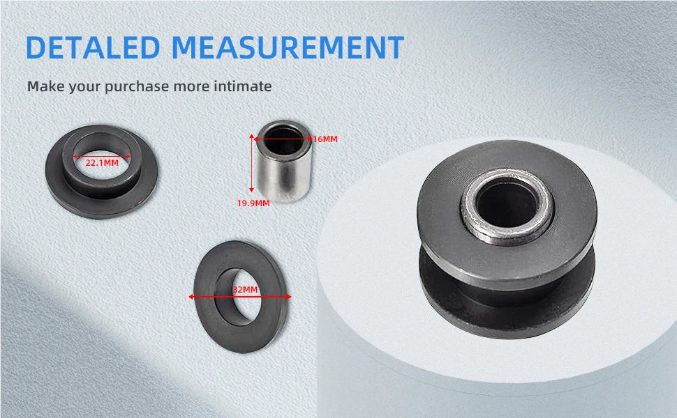 Shock Bushing Bearing Sleeve Kit for Arctic Cat 250 300 375 400 500 650 700 (1999–2019)