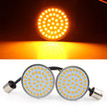 2" 1156 Amber LED Turn Signal Inserts for Harley Sportster (2014–2017)