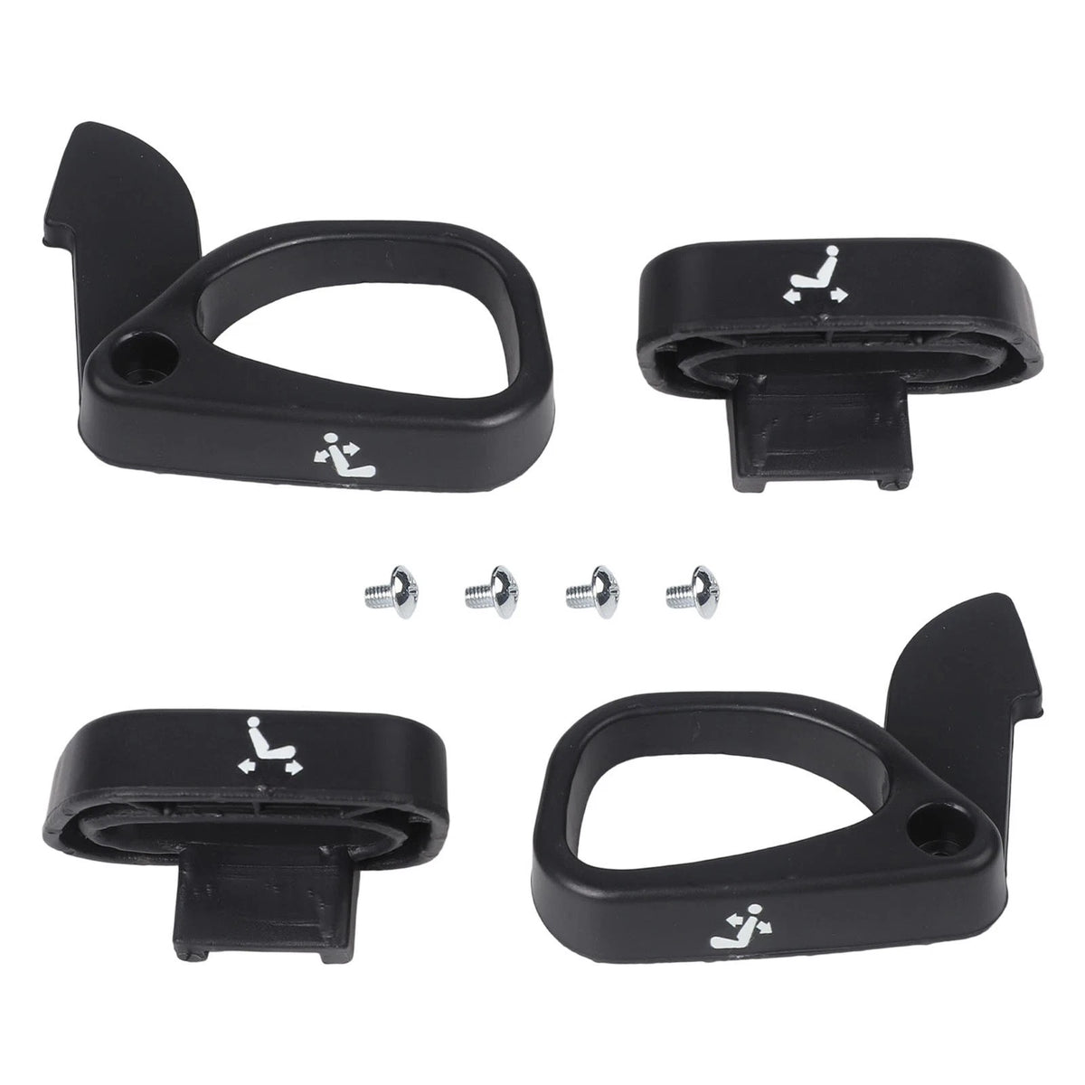 4 Piece Set Adjuster Handle Kit Seat Recliner Handle Adjuster Handle Parts