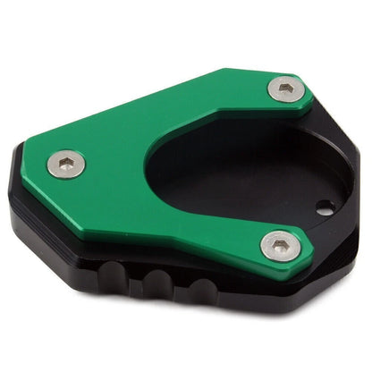 Foot Stand Side Extension Plate for Kawasaki Ninja 400 Versys 650 (2018–2023) - Green