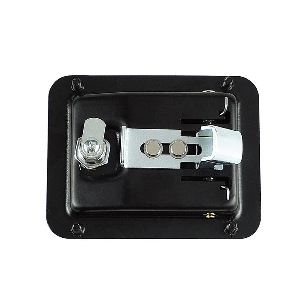 Flush Mount Square Latch for Generator Compartments and Trailer Doors
