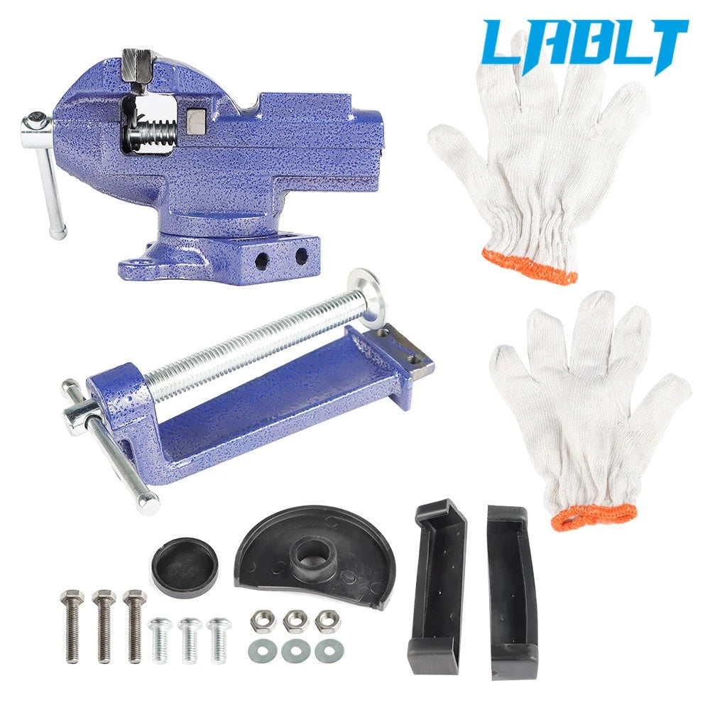 360° Swivel Base Bench Vise for Multi-Functional Use (Universal)