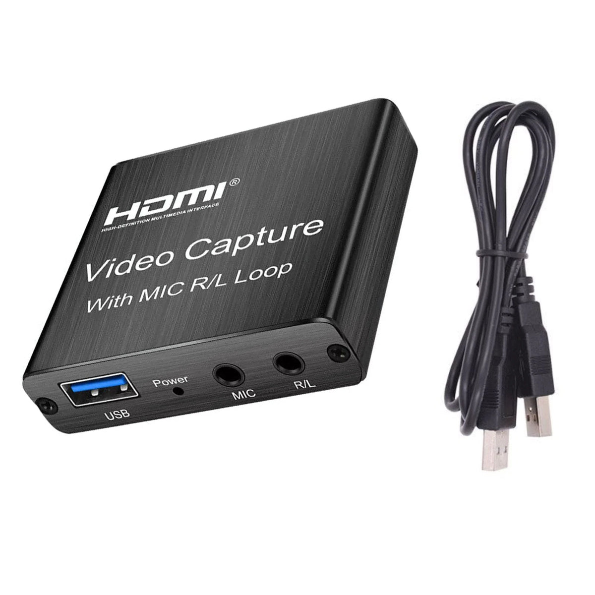 HDMI Capture Card 4K for Game Streaming and Recording