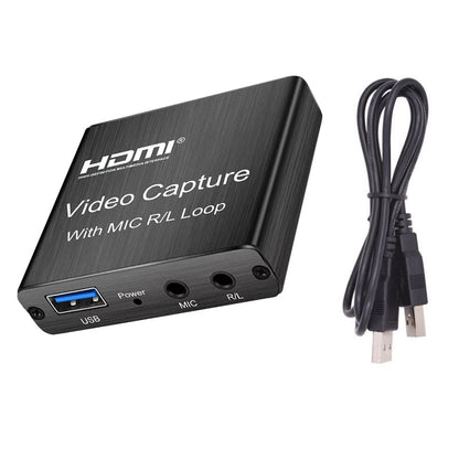 HDMI Capture Card 4K for Game Streaming and Recording