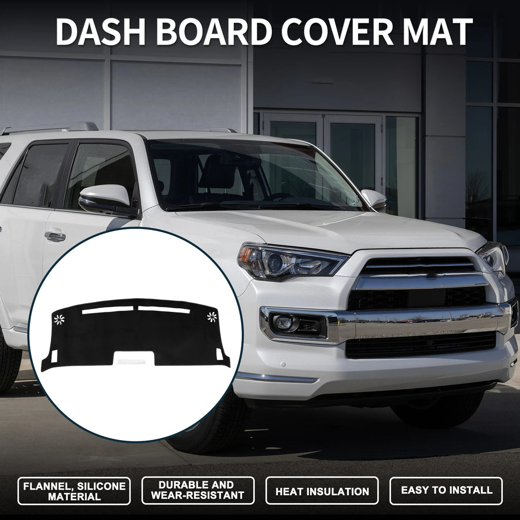 Dashboard Cover Mat for Nissan Moco MG33S (2012–2018) Black Sun Protector Pad