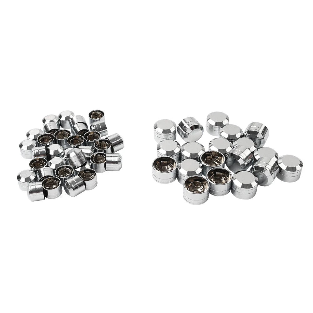 52X Engine Topper Bolt Cover Screws Caps Chrome for Indian Chief (2014–2023)