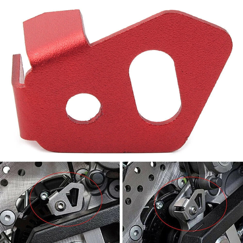 Rear Sensor Guard Protector Aluminum Red for Yamaha Tenere 700 (2019–2020)