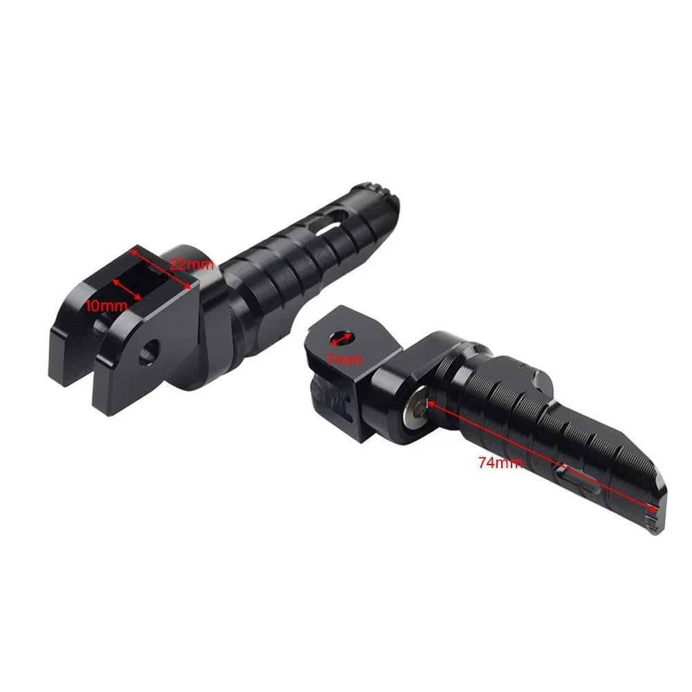 Front Footrests Foot Peg For Ducati Monster 821 Dark 2014-2020 937 950 2021-23