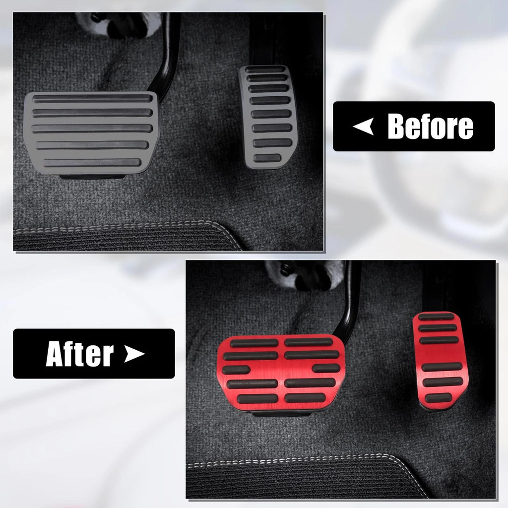 Brake Accelerator Foot Pedal Cover Kit for Toyota Corolla RAV4 2014-2018