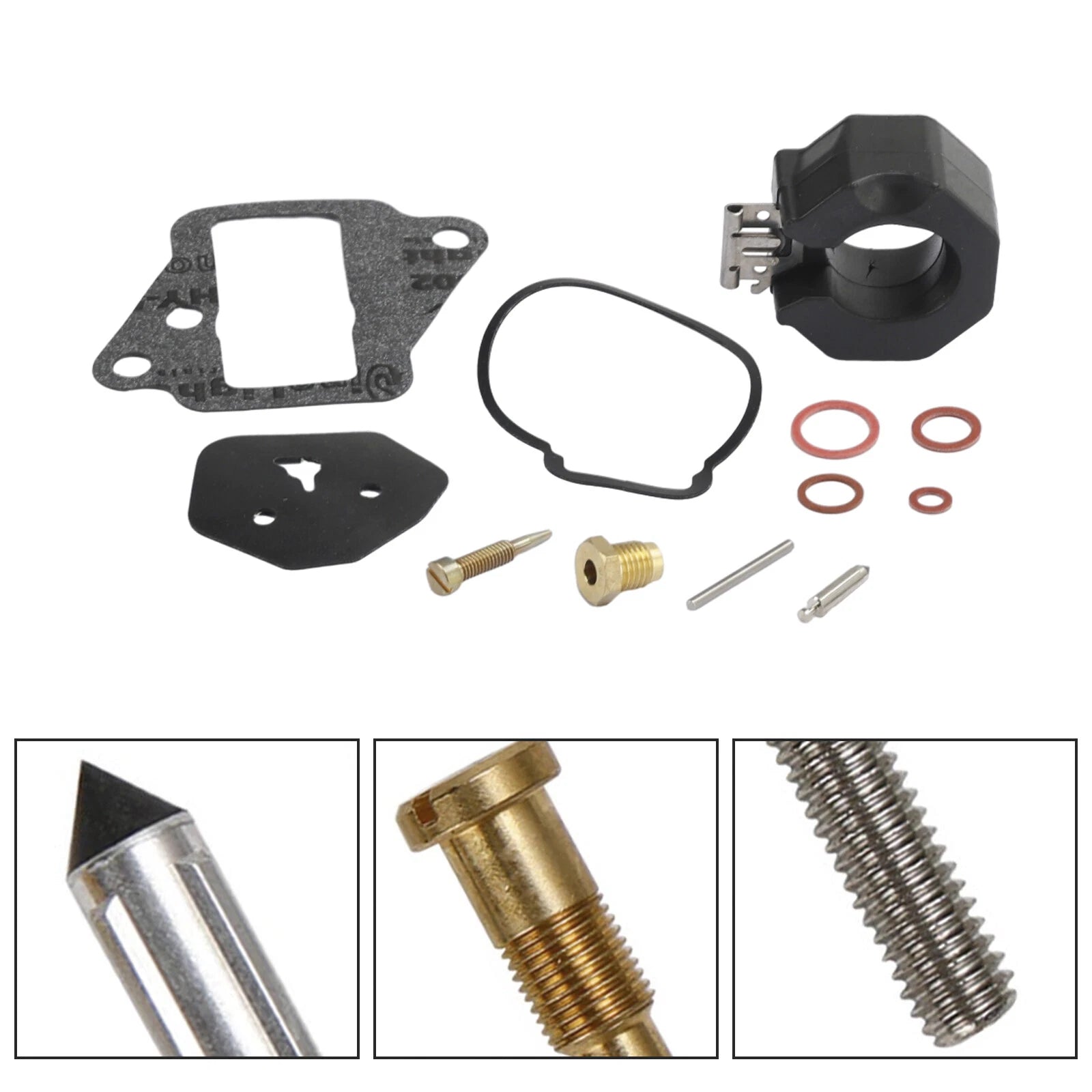 Carburetor Rebuild Kit for Yamaha 9.9HP (1986–1995) 15HP (1984–1992) 6E7-W0093