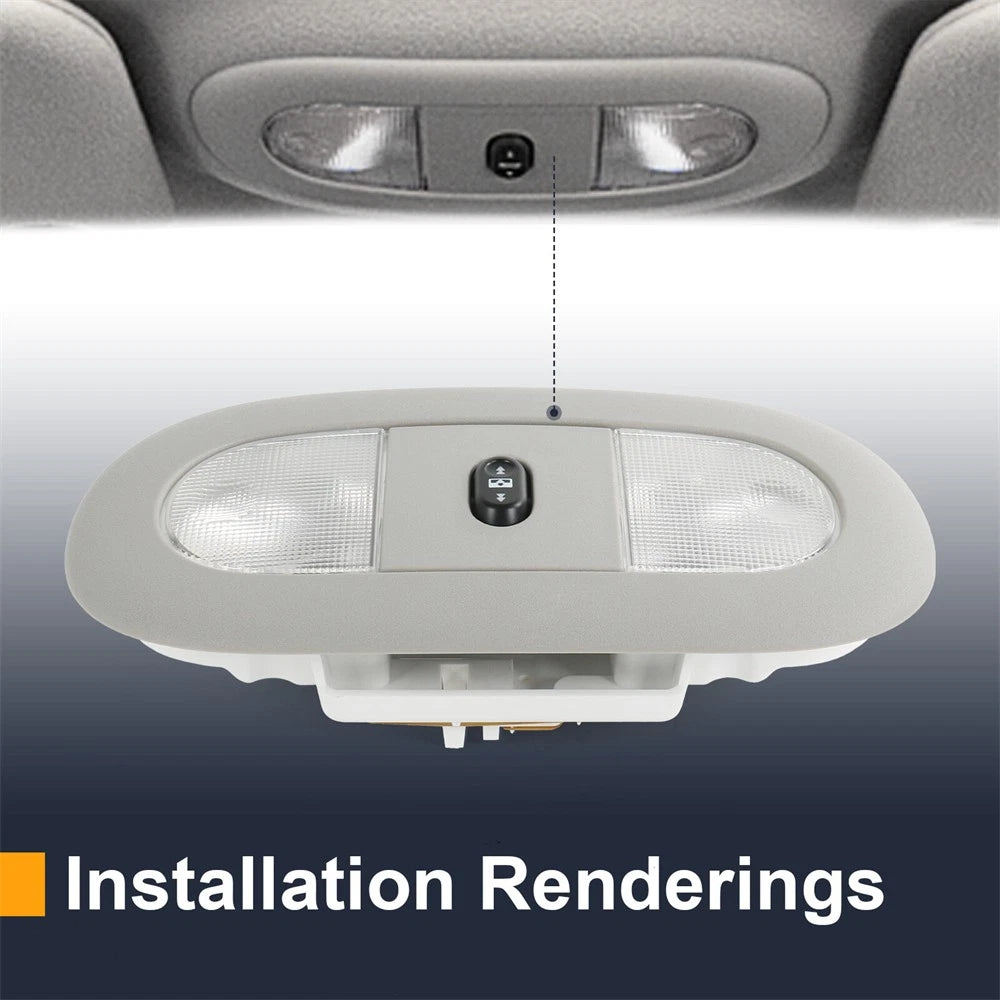 Overhead Console LED Light Sunroof Switch for Ford F-Super Duty (2008–2010)