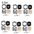 Set of 6 Carburetor Repair Kits for Stihl MS270 MS290 MS390 K10-HD