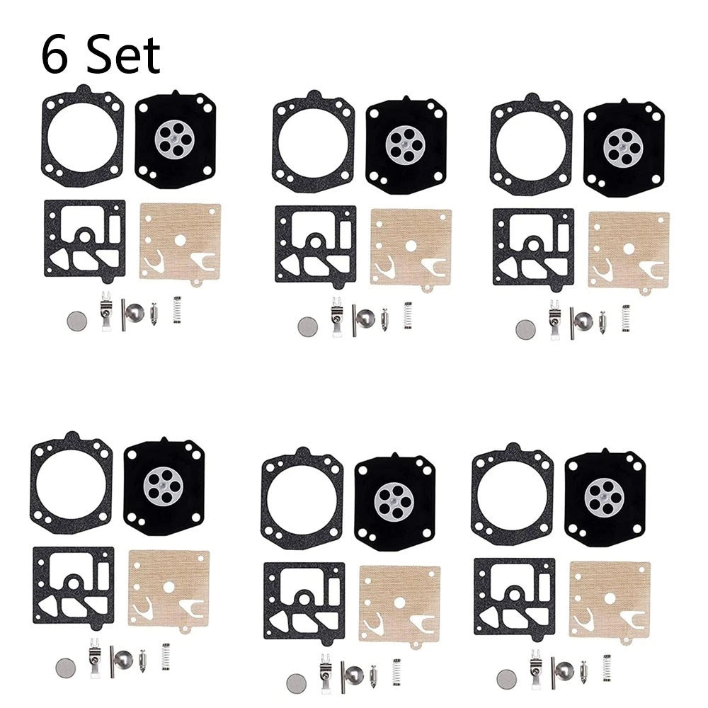 Set of 6 Carburetor Repair Kits for Stihl MS270 MS290 MS390 K10-HD